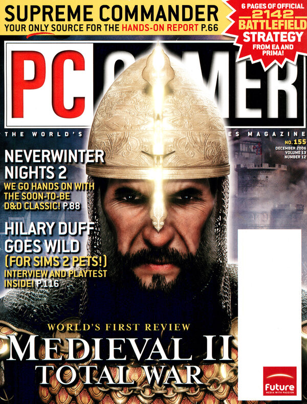 PC Gamer 2006 12 cover